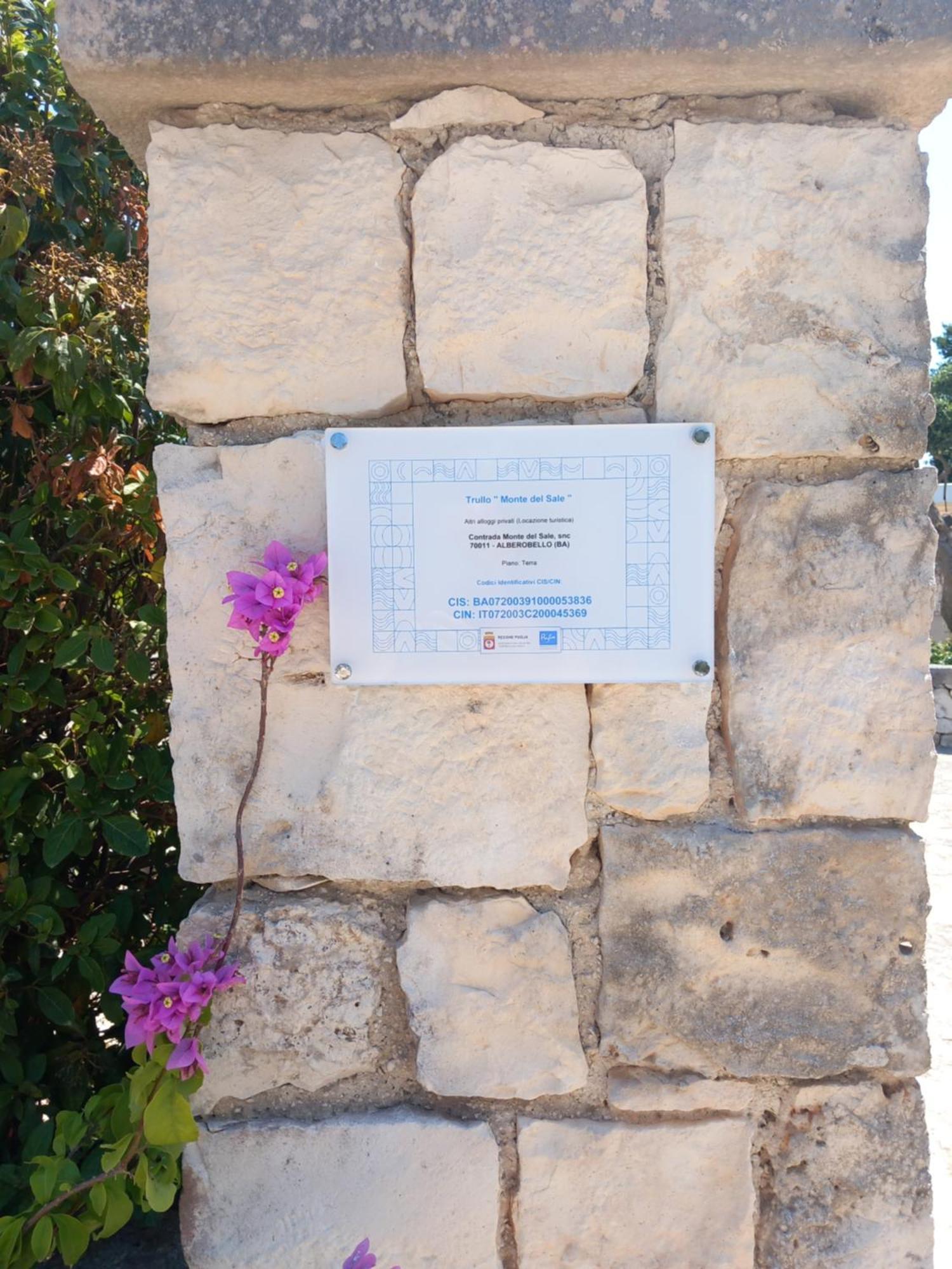 Trullo Monte Del Sale Pensionat Alberobello Eksteriør billede