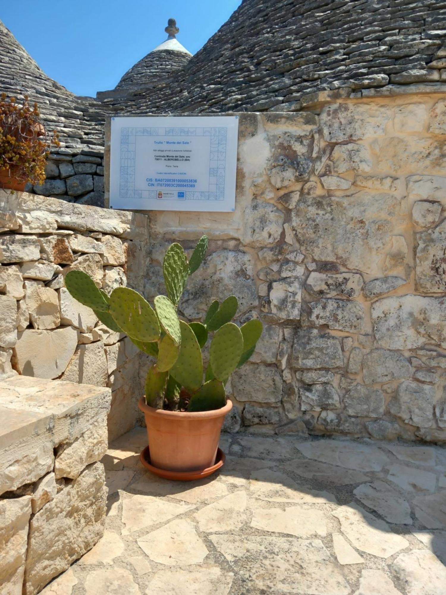 Trullo Monte Del Sale Pensionat Alberobello Eksteriør billede